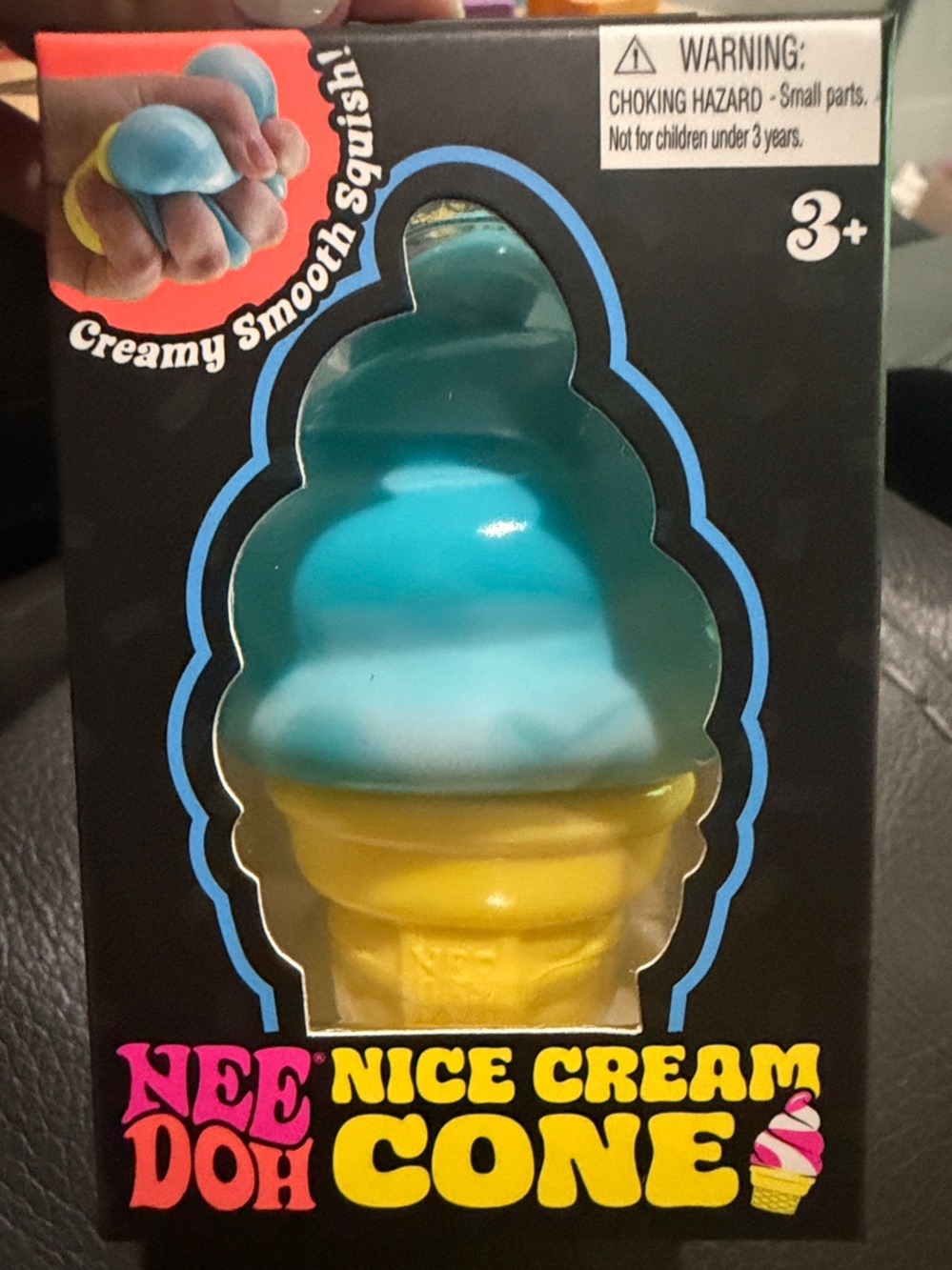 Needoh Nice Cream Cone Squishy Toy